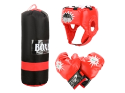 Conjunto Boxe Crianças Luvas Sacos Alvo LAXISCREED