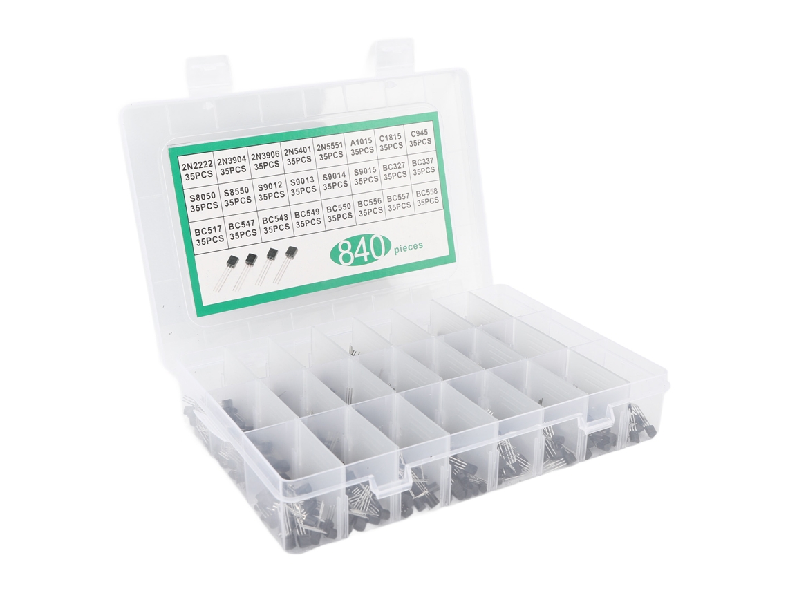 Laxiscreed Kit De Transistores, Diodos E Triodes Para Aplicações Eletrónicas Confiáveis
