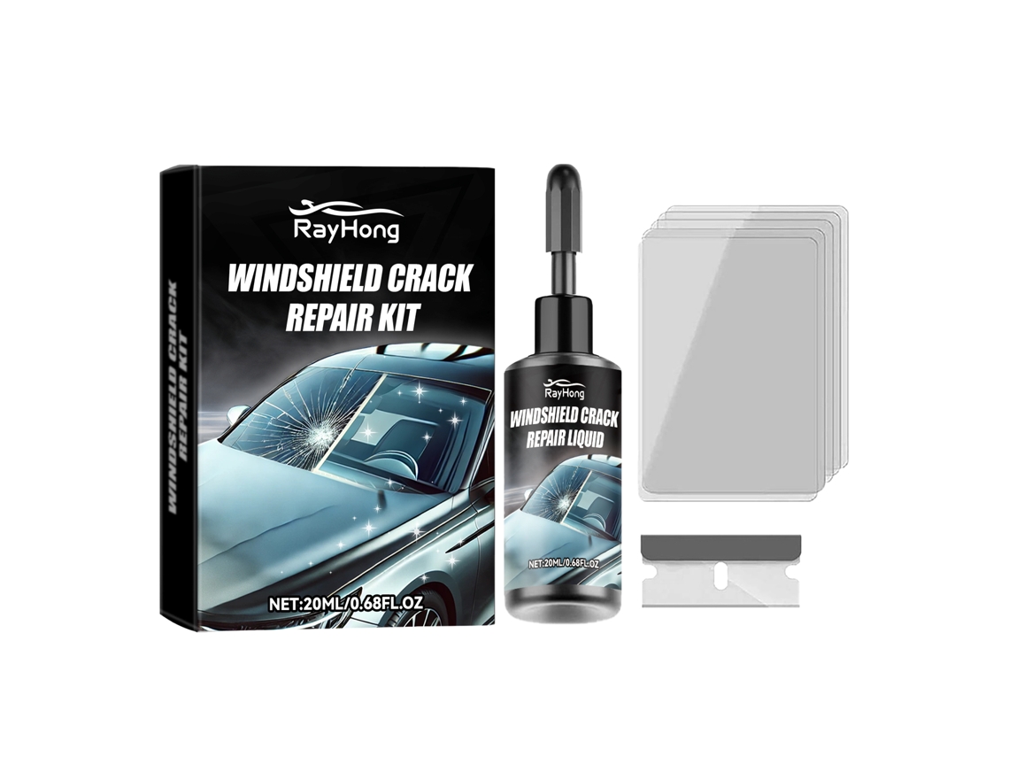 Kit de Limpeza para Para-brisas Rayhong com Cuidado LAXISCREED