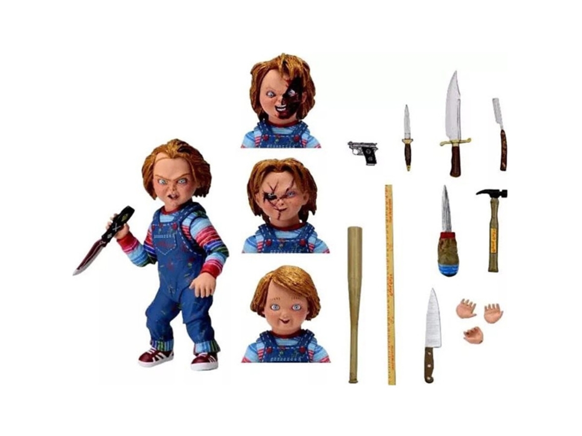 Mali boneco de Ação Boneco Bebê Fantasma Móvel Coleção Filme Terror Presente Ideal Pvc 10cm