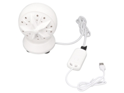 Máquina de Lavar Portátil Mini Ultrassom com Duas Turbinas para Casa Dormitório Viagem 5v Usb | S/MARCA