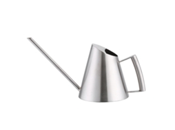Regador Aço Inox 400ml Mini Jardim Interior Exterior