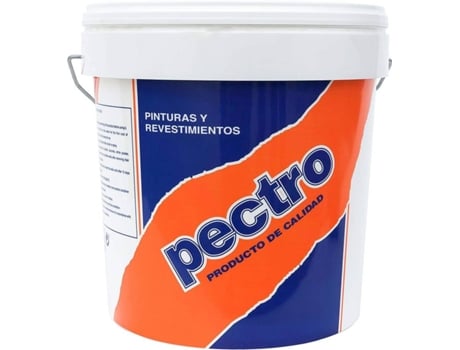 Tinta Acrílica Aquosa PECTRO (3.6 L - 5 Kg - Branco - Interior e Exterior - Lavável - Fachadas, Muros, Paredes e Tetos)