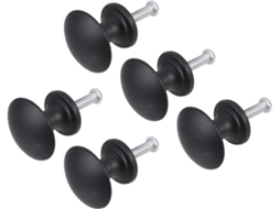 Conjunto De 5 Puxadores Para Armários, Portas De Guarda Roupas E Cômodas, Ideais Para Móveis De Cozinha