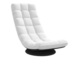 Floor Chair, Floor Chairs Vidaxl Branco Tecido