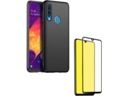 Kit Capa + Película Huawei Mate 30 Pro 5D Fullcover SlimShield Rosa