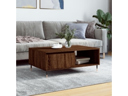 Mesa De Centromesa De Apoiomesa De Café 90x60x35 Cm Derivados Madeira Carvalho Castanho Wsd36224 Lovely Home