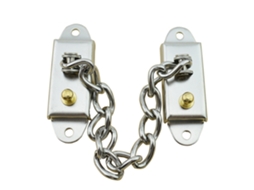 Corrente De Segurança Em Aço Inoxidável Para Porta, Trava Casa, Quarto, Hotel E Escritório.