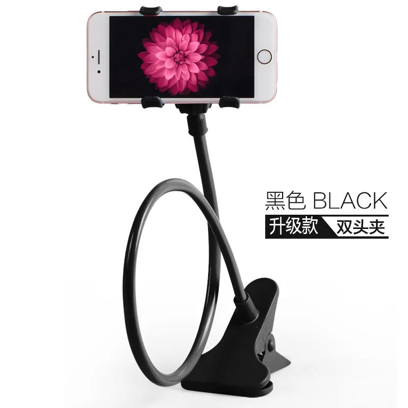 Suporte universal AQUAFORGE para celular, portátil, flexível, ajustável, com clipe, uso em casa, na cama ou mesa