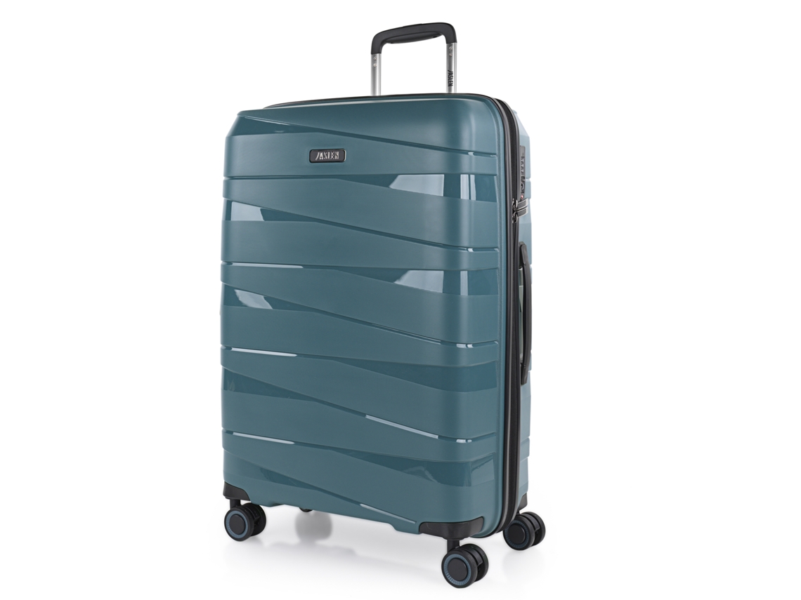 Mala Pp Média JASLEN Stuttgart Azul Metálico 43X66X24 Cm 58L