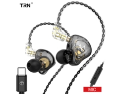 2026zentro-fones De Ouvido Intra-auriculares Trn Mt1 Monitor Com Driver Dinâmico 10mm Som Claro Cancelamento De Ruído Fio
