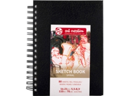 Caderno Para Desenho Espiral Capa Dura Talens
