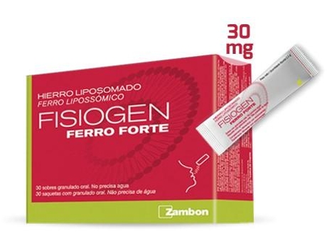 Fisiogen Ferro Forte 30 Saquetas