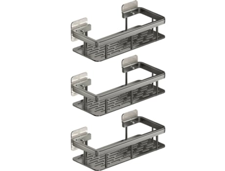 Cesta Quadrada para Banheiro Cesta Triangular Suspensa para Armazenamento ZEAICOS