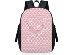 Mochila Tropicallife com Estampa de Unicórnio e Escamas de Peixe para Crianças 32 5 X 15 X 44 9 Cm Tecido de M