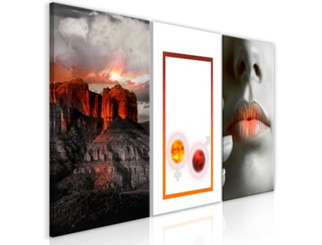 Quadro ARTGEIST Passion (3 Parts) (120x60)