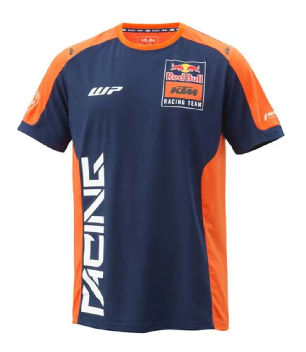 T-shirt Unissexo Moto Ktm Bull Team Rede Azul (l)