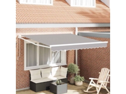 Vidaxl Toldo Retrátil Cinzento-claro 300 X 250 X 165 Cm