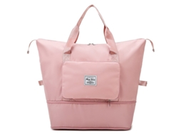 Bolsa de Viagem AQUAFORGE com rodinhas, 30L, para fins de semana, itens secos e molhados