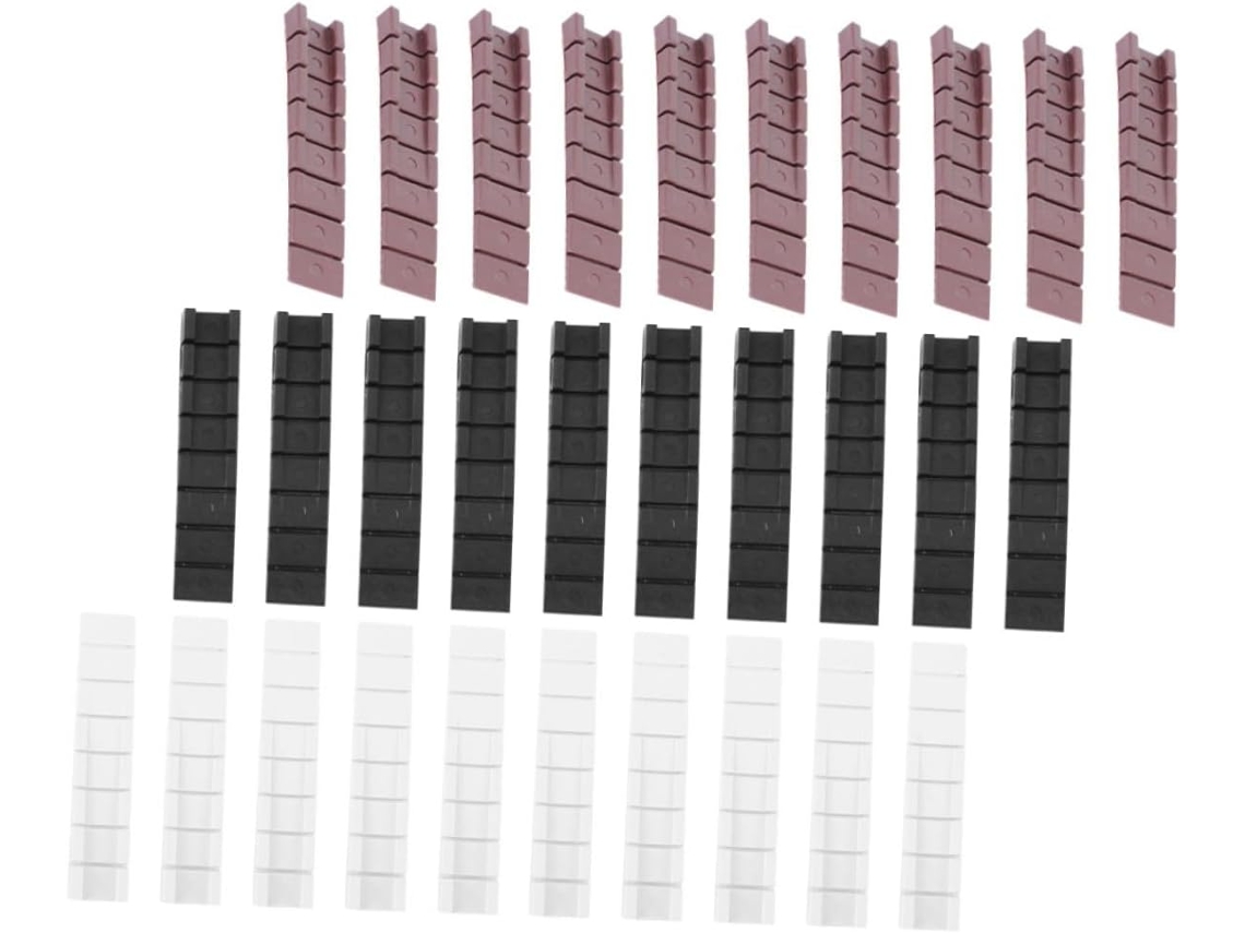 Conjunto De 30 Niveladores Plástico Reforçado Para Móveis, Mesas, Cadeiras E Armários Fáceis De Instalar Reutilizáveis
