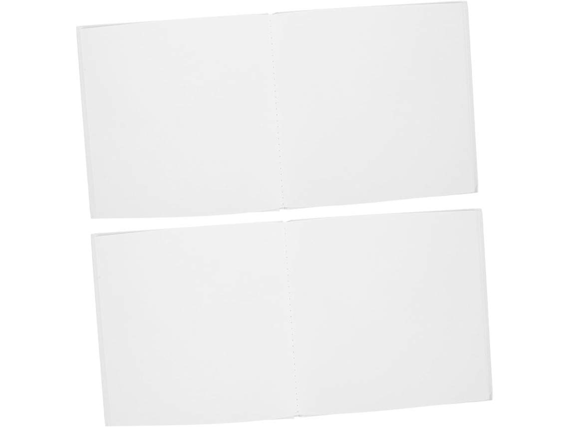 Conjunto De 2 Cadernos De Desenho Em Branco Para Crianças