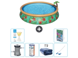 Bestway Piscina Bestway Fast Set Redonda - 457x84 Cm - 7-peças S201