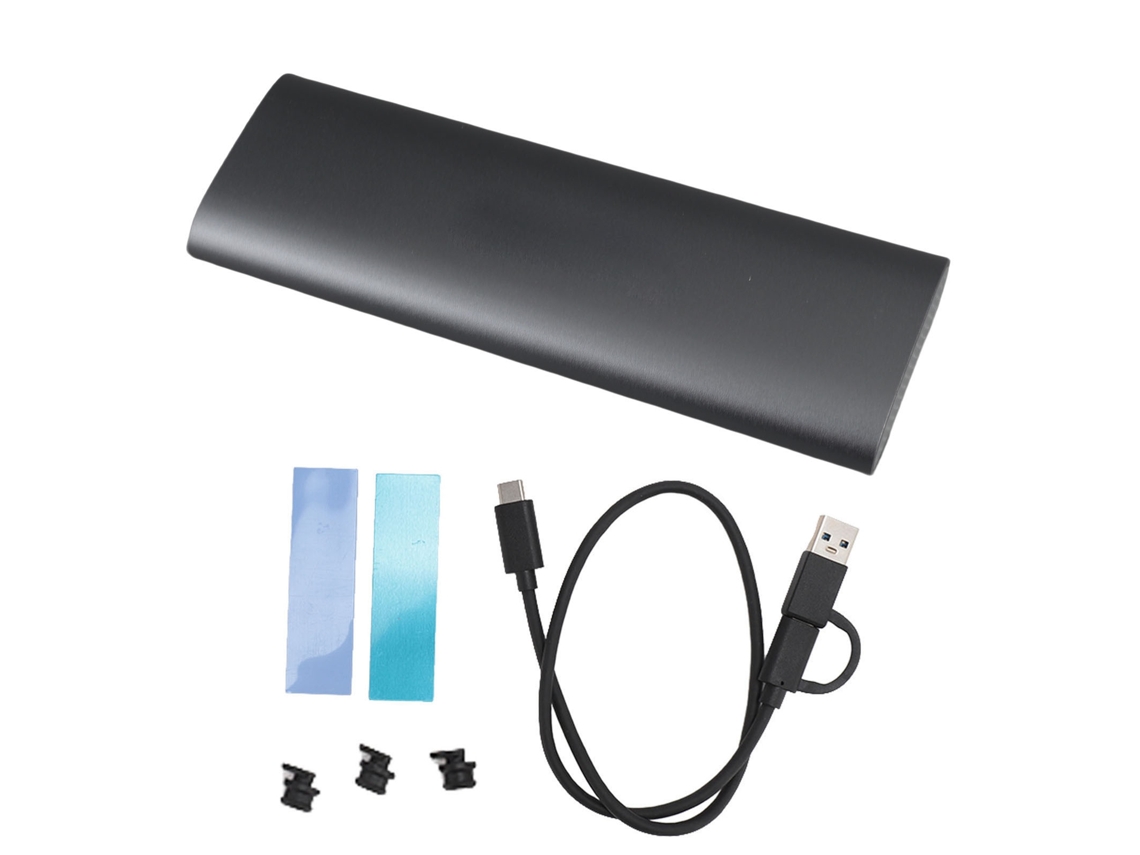Enclosure De Disco Rígido M.2 Nvme Ssd Adaptador Usb C 10gbps Plug And Play Para Windows Os X Linux
