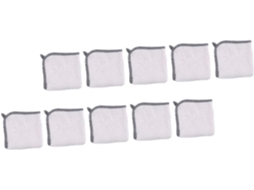 Panos De Limpeza Coral, 10 Unidades, Material Lã, Não Danificam Os Utensílios, Fáceis Limpar. Vayotoy