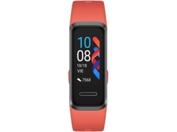 Pulseira Desportiva HUAWEI Band 4 (Bluetooth - Suporta SpO2 - Até 9 dias de Autonomia - Laranja)