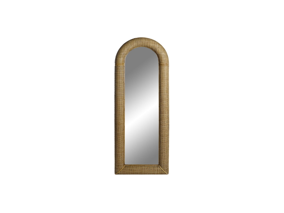 Espelho de parede HOME ESPRIT Natural Tropical 60,5 x 6 x 161 cm