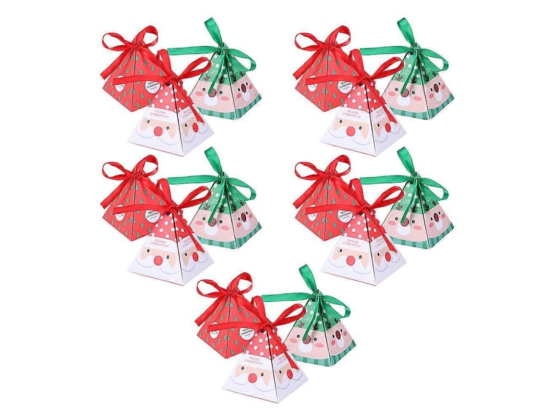 15 Caixinhas De Natal Para Doces E Sacolinhas Decorativas