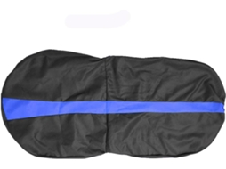 Conjunto De 9 Peças De Capas Para Bancos De Carro, Proteção Completa E Decoração Interior, Azul.