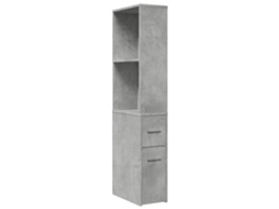 Narrow Bathroom Cupboard, Narrow Bathroom Cupboards Vidaxl Cinzeto Madeira Processada (n/a)