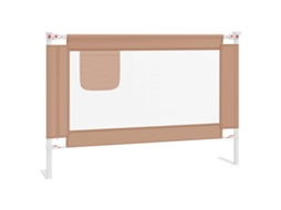 Bed Rail, Bed Rails Vidaxl Cinzento-acastanhado Tecido (100 X 25 Cm)