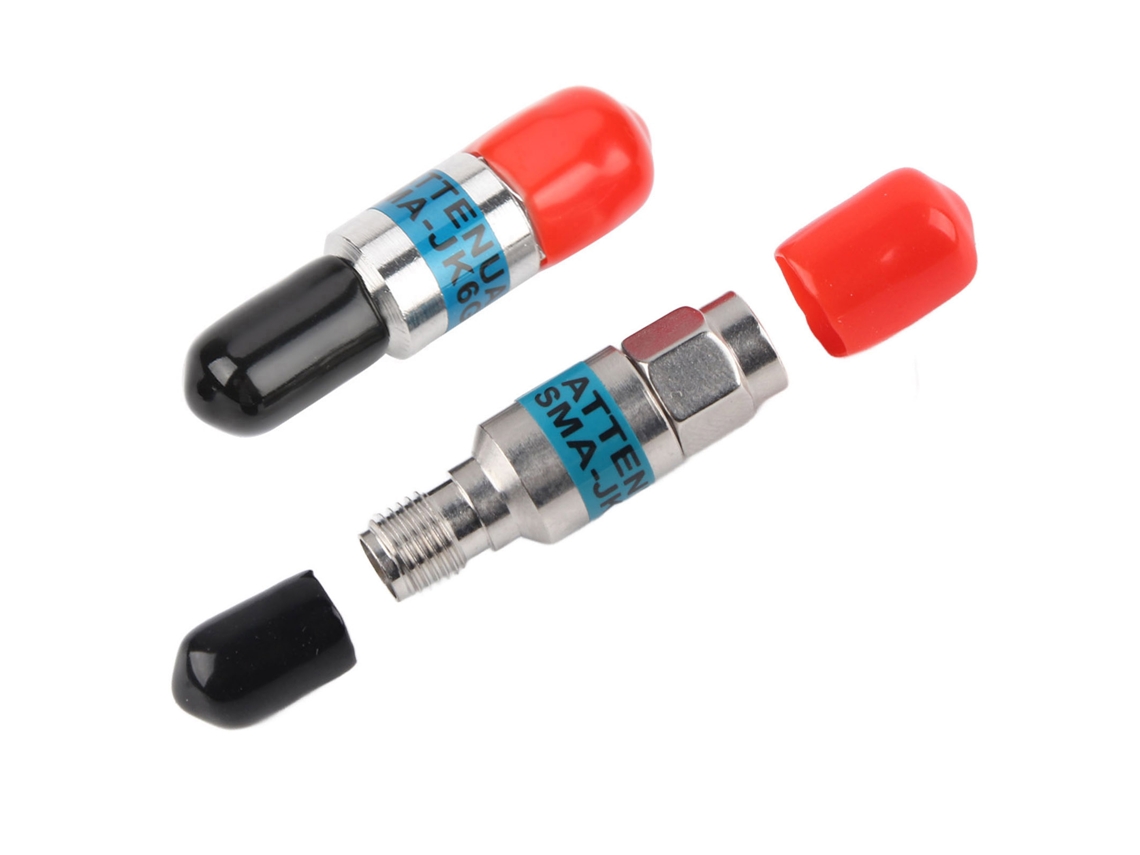 Laxiscreed Atenuador Rf Sma Macho-fêmea 2w 6ghz Para Sistemas De Comunicação