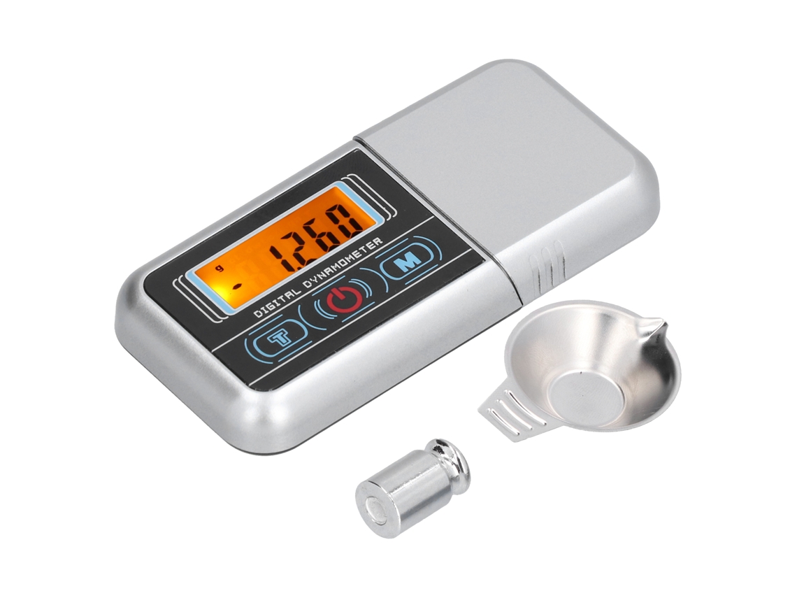 Yuru balança Digital Dinamômetro Mini Precisa 100g/0.005g para Gravador de Vinil e Joias