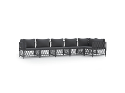 Garden Lounge Set, Garden Lounge Sets Vidaxl Antracite Aço (n/a)