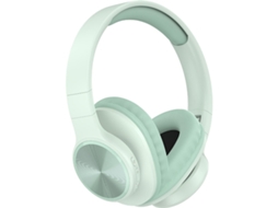 Fones De Ouvido Sem Fio Bluetooth 5.3 Intra Auriculares, Com Cancelamento De Ruído Hifi E Microfone Embutido, Dobráveis ​​e Na Cor Verde. Brilvibera
