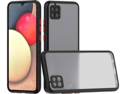 Capa Samsung Galaxy A12 G4M Proteção Câmara Preto