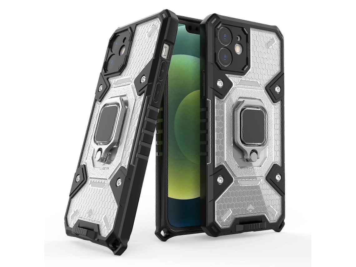 Capa Para Iphone 12 Com Suporte De Anel