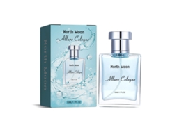 Perfume North Moon Charm, Natural e Portátil, para Homens, LAXISCREED