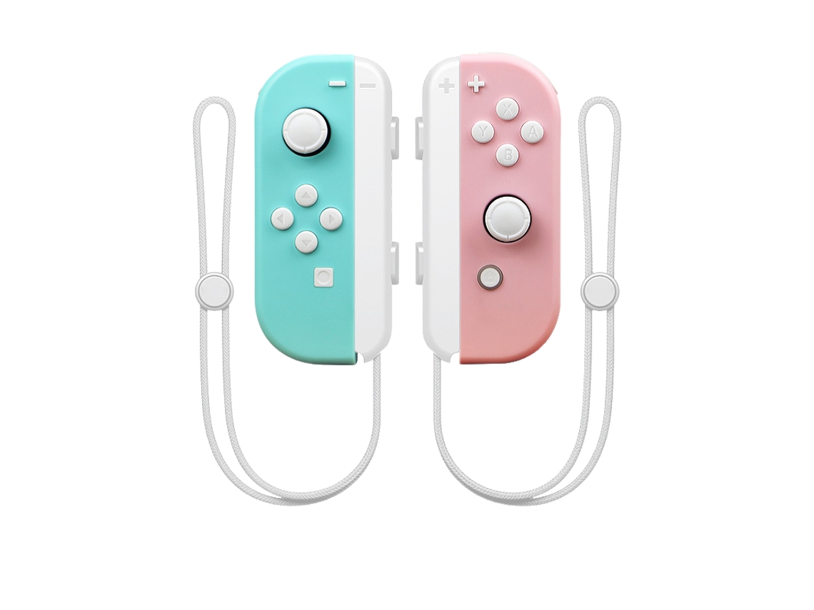 Joy-Con L/R para Controladores de Switch Captura de Tela – Rosa