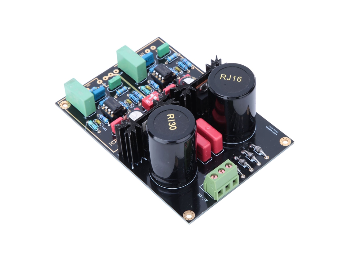 Laxiscreed Pré-amplificador De Phono Dual-circuito Mm/mc Para Áudio Hifi Com Ne5532 E 49720na