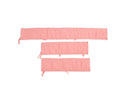 Primerox 3pcs Cerca Macia Cama Bebê Algodão Anti colisão Segurança Cor Sólida Melancia para Casa e Viagem