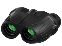 Binóculos Compactos 12x25 Com Visão Noturna De Baixa Luminosidade Para Crianças Binóculos À Prova Dágua Para Caça Ao Ar Livre Bestvite (preto)