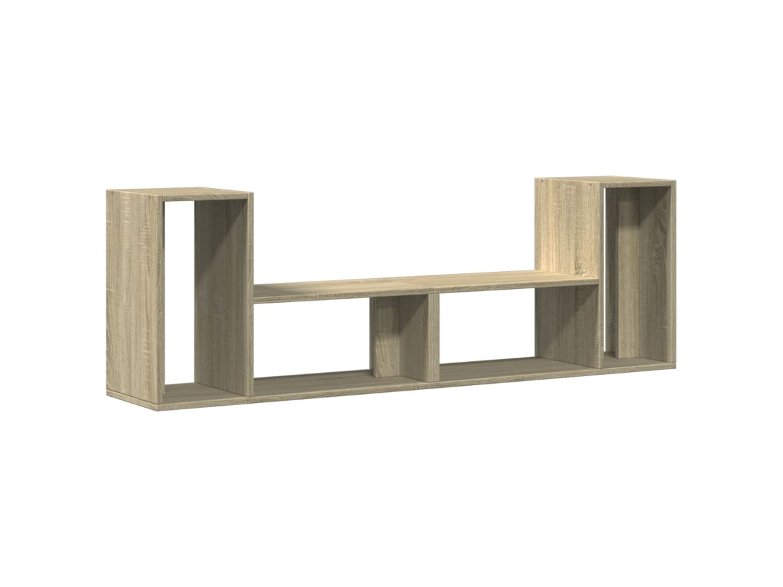 Móveis de TV Conjunto de 2 Pcs Derivados de Madeira Carvalho Sonoma MAISON EXCLUSIVE (75x30x50 cm)