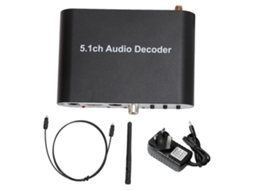 Decodificador de Áudio Digital LAXISCREED 5.1 Canais