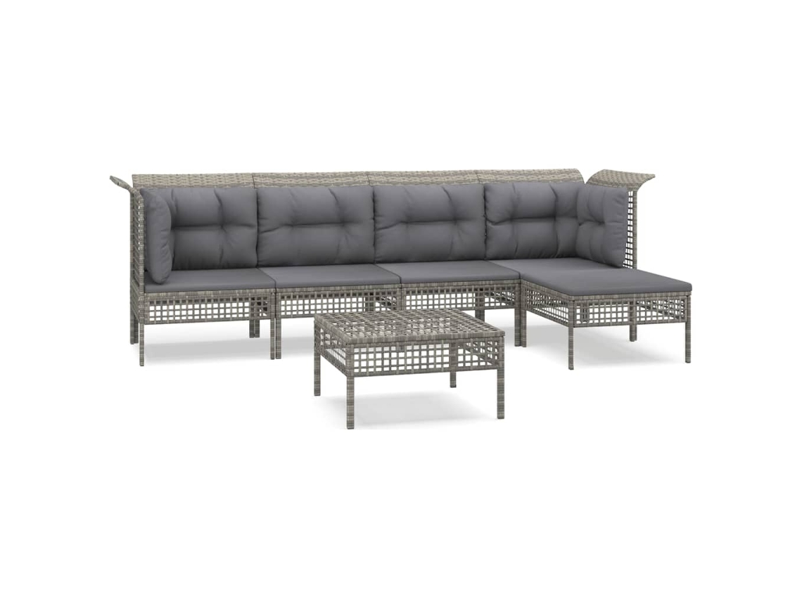 Garden Lounge Set, Garden Lounge Sets Vidaxl Cinzeto Rattan / Vime (n/a)