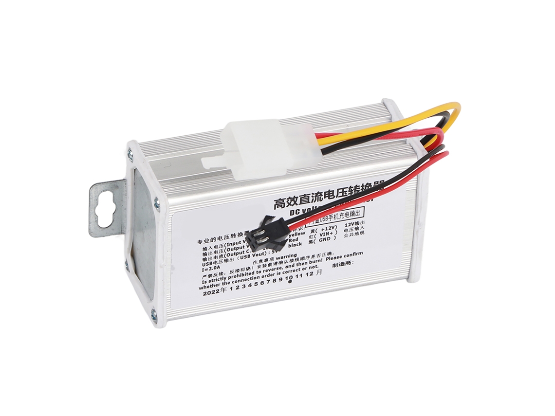 Módulo Conversor Dc Step Down 24v 72v para 12v10a com Saída Usb 5v2a