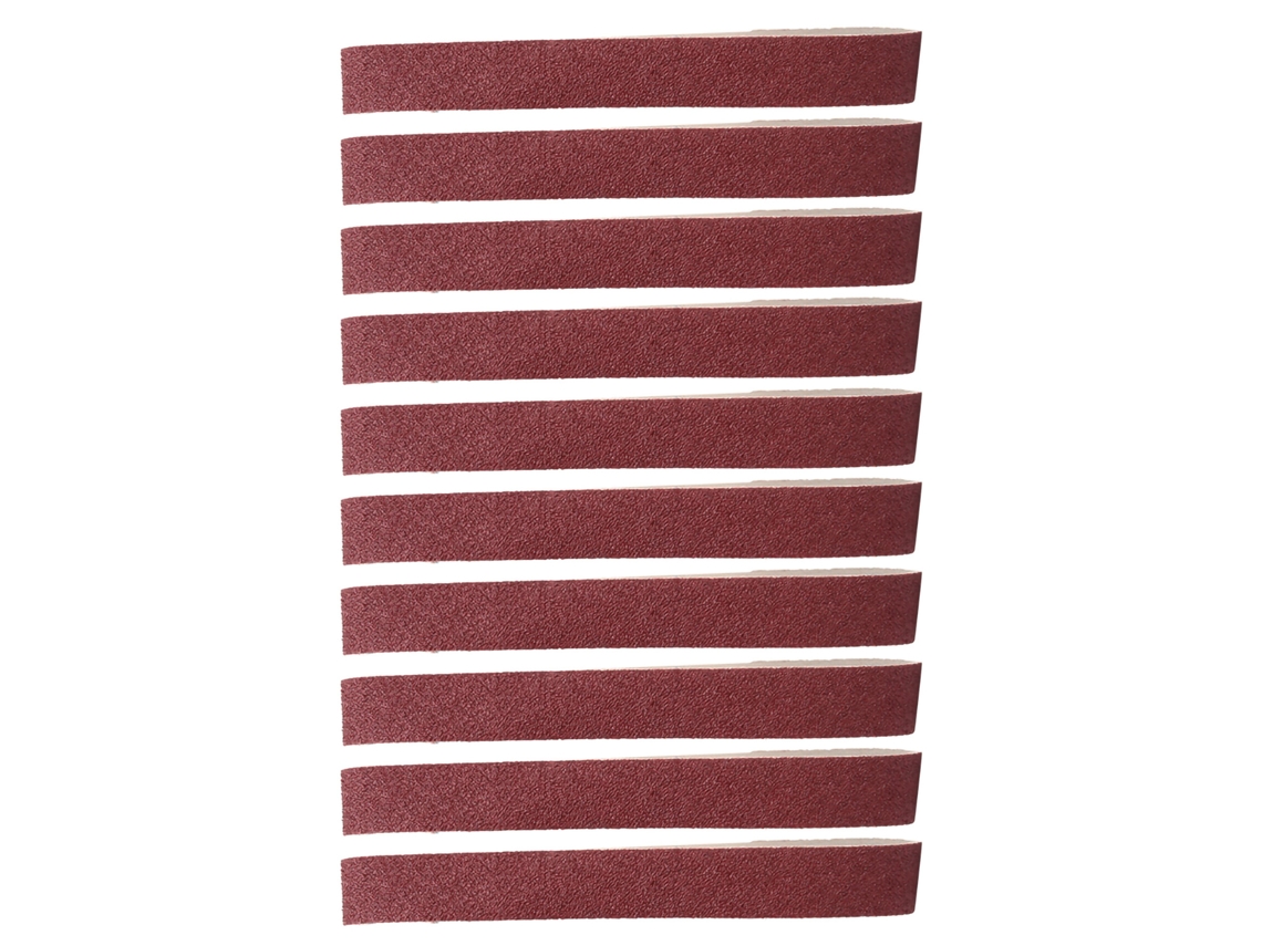10 Peças De Cinta Abrasiva De Alumínio 528x30mm Lixa 600 Grit Para Lixadeira De Cinta, Carpintaria E Ferragens